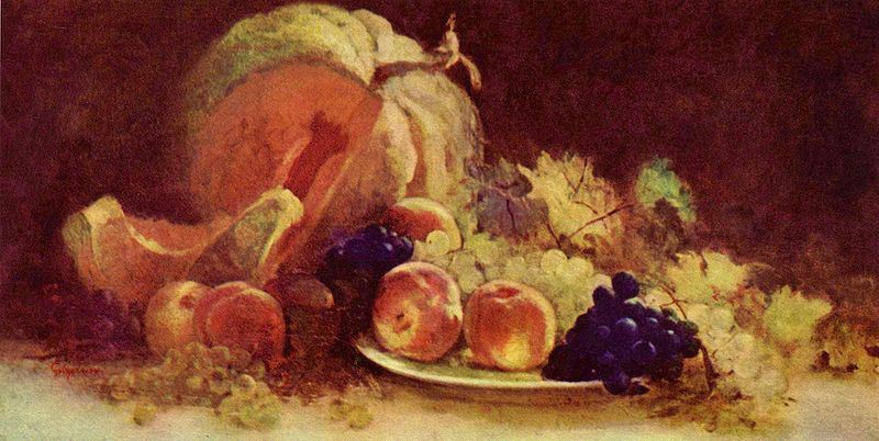 Nicolae Grigorescu - Natura statica cu fructe